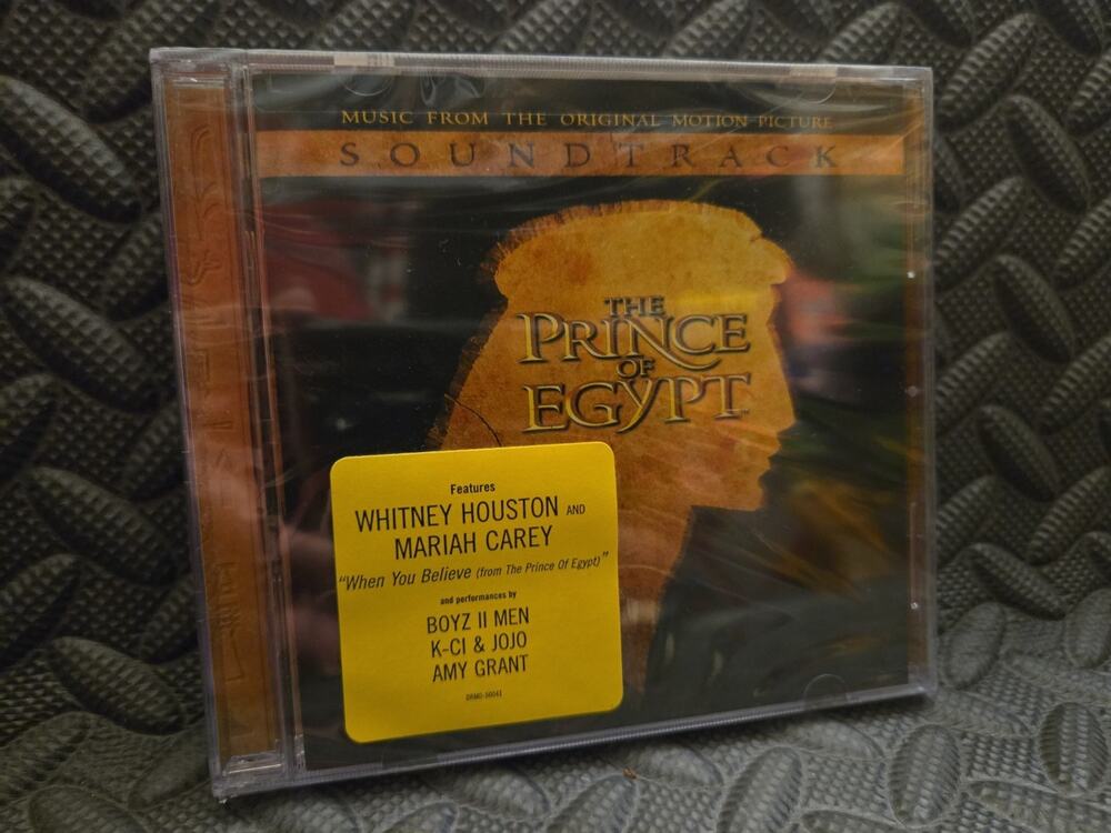 Prince of Egypt Soundtrack CD Whitney Houston Mariah Carey Boyz II Men